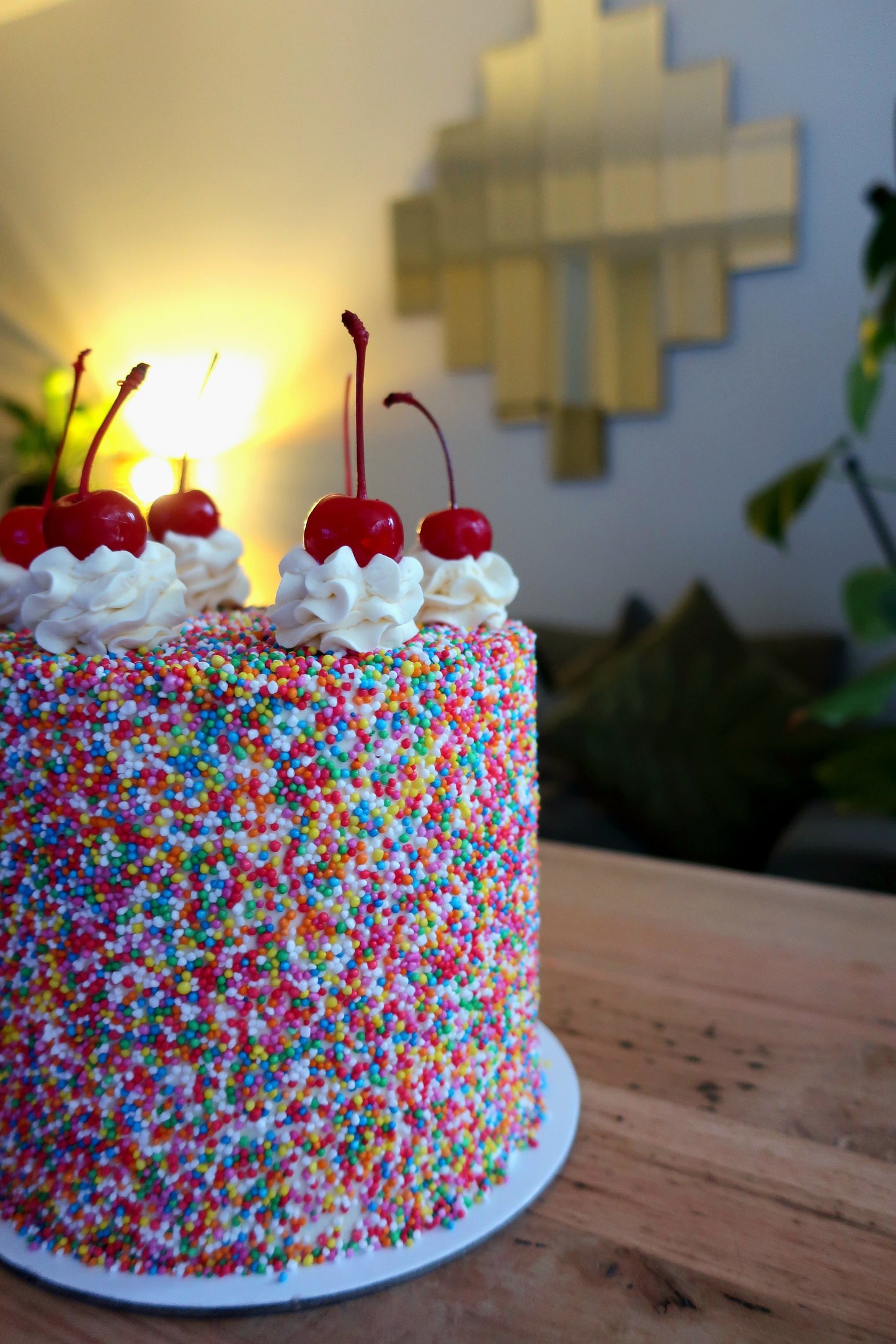 Fairy Bread Chocolate Cake