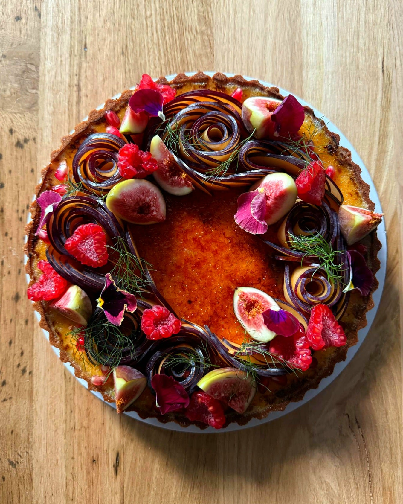 Crème Brûlée Tart