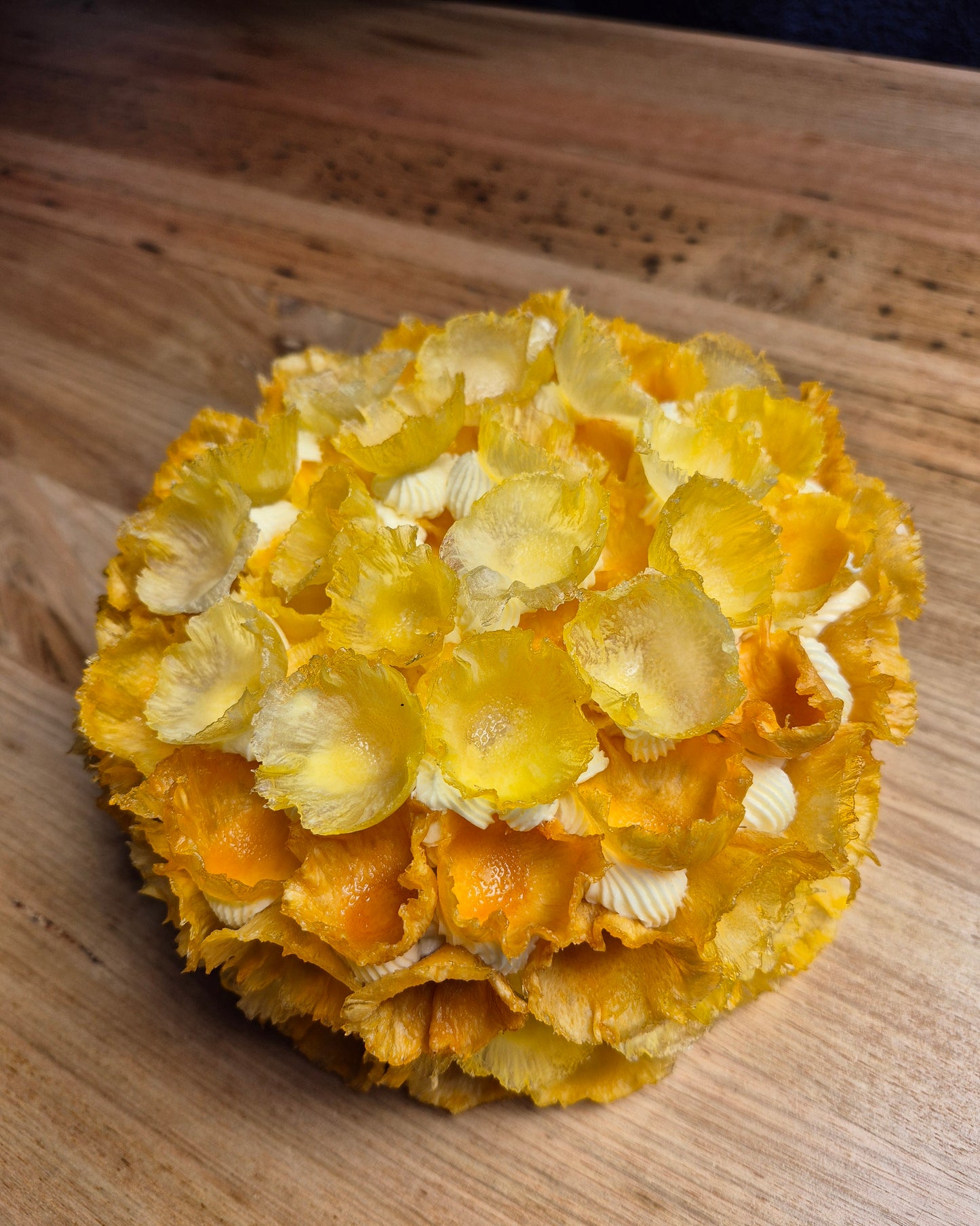 Pineapple and Lime Christmas Cake