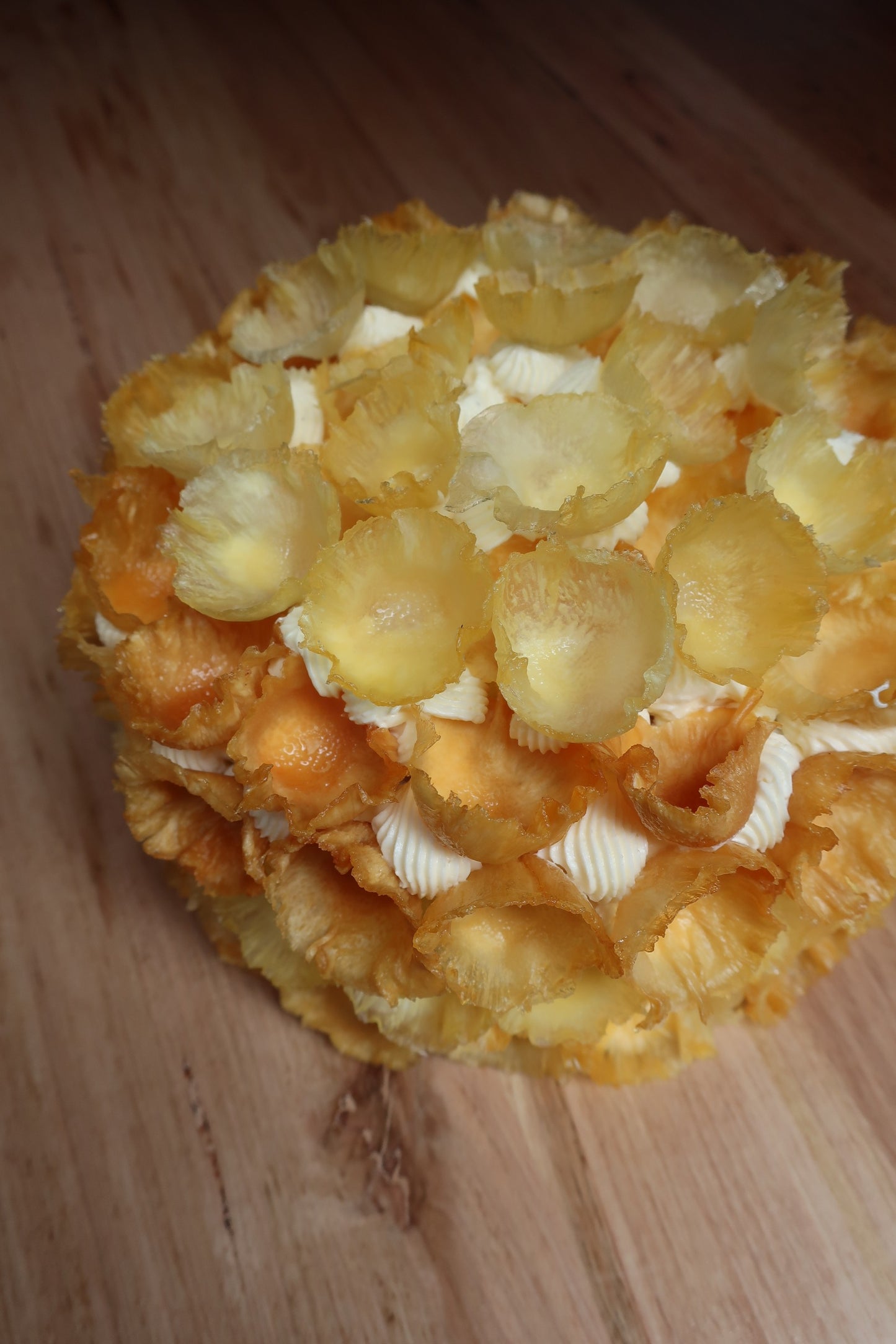 Pineapple and Lime Christmas Cake